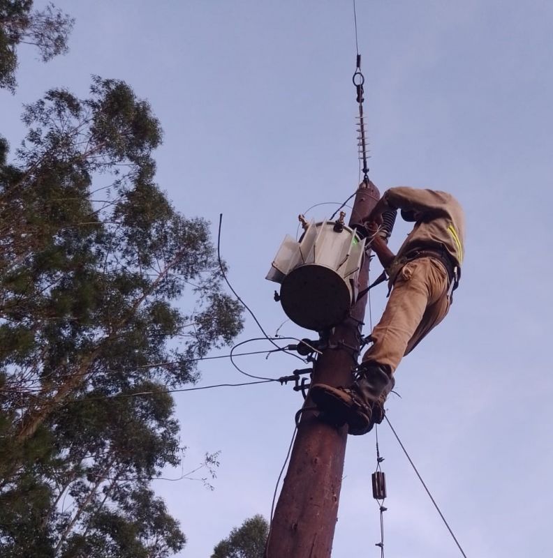 Comunales sanvicentinas: Energía de Misiones reparó casi la totalidad de los daños de la reciente tormenta