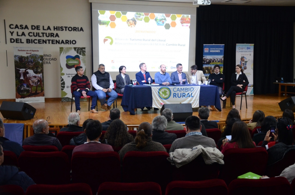 II Foro de Turismo Rural del Litoral y II Encuentro de Grupos del NEA de Cambio Rural