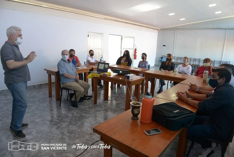 Comunales sanvicentinas: Capacitan para la nueva secretaría de Salud