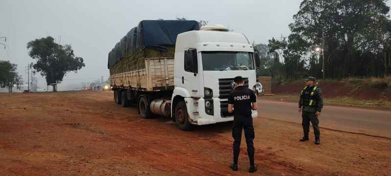 MISIONES - La Policía secuestró 500 toneladas de granos en distintos puntos de la Provincia
