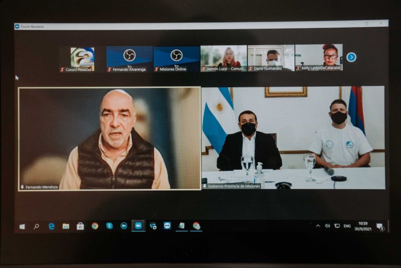 Desde Misiones fortalecen vínculos con la Red Argentina de Bancos de Alimentos