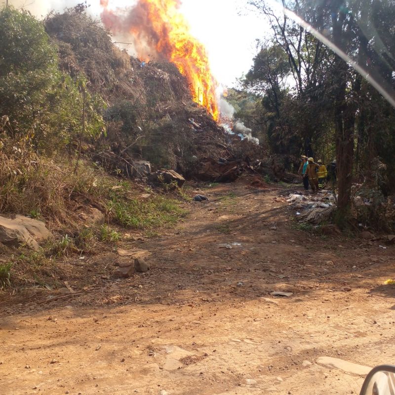 MISIONES – San Vicente: Incendio en ex basural habría sido intencional - VIDEO