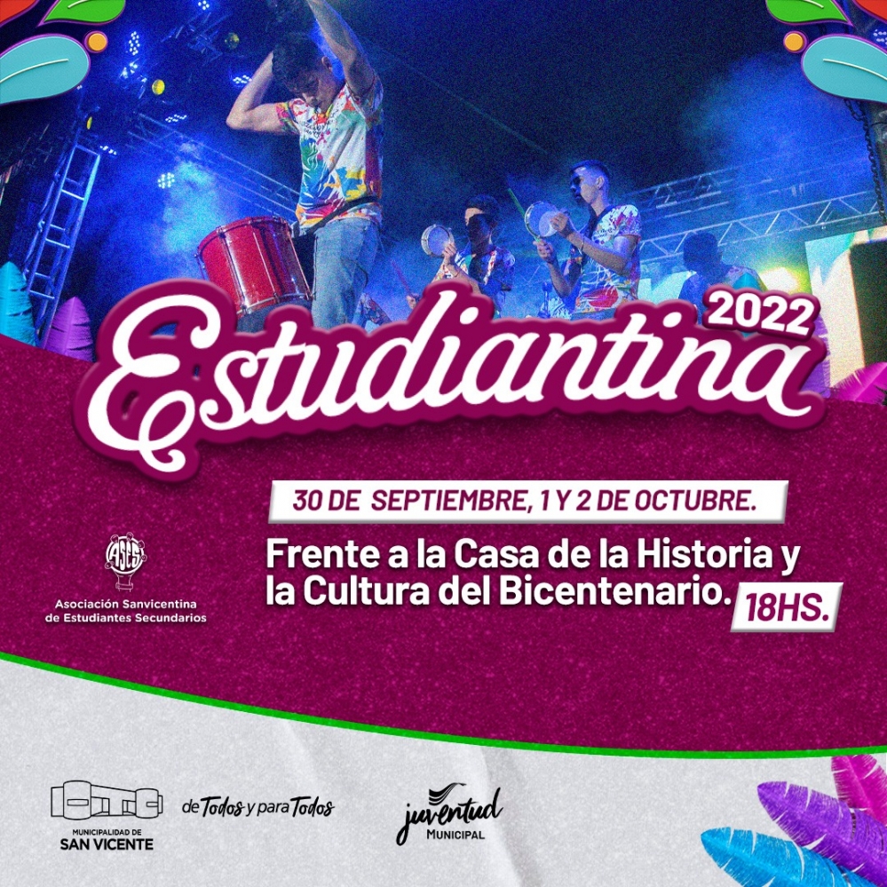 Comunales sanvicentinas: «Estudiantina 2022» Galería de imágenes – PREMIACIÓN