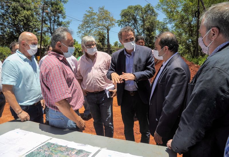 Herrera Ahuad recibió al ministro Katopodis en Iguazú: Se destacó la decisión de desarrollar una agenda hídrica»