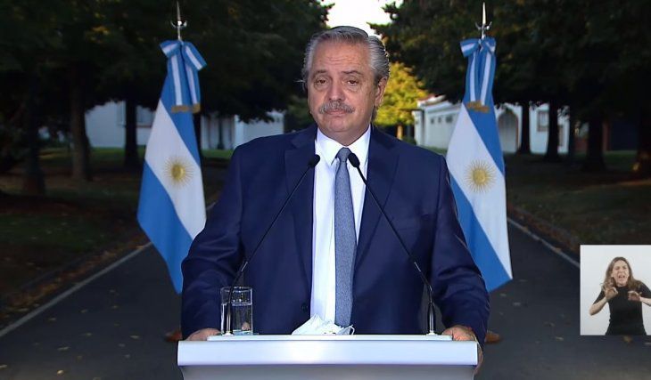 El Presidente Fernández anunció nuevas restricciones: "La Argentina ha entrado en la segunda ola"