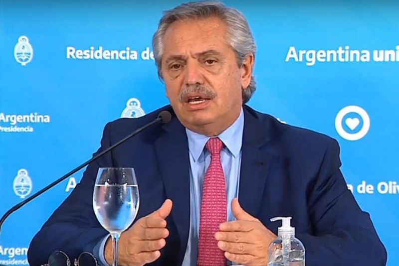 El Presidente Fernández anunció la nueva extensión de la cuarentena hasta el 7 de junio