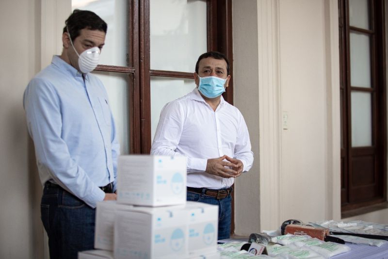China donó a Misiones, 15 mil elementos de bioseguridad