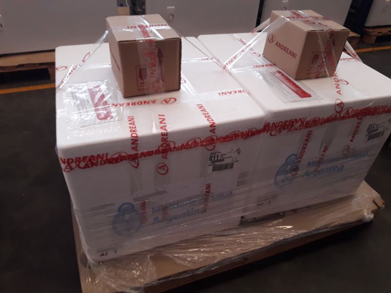Una segunda partida de 3.150 vacunas Sputnik V contra el COVID 19 llegaron a Misiones