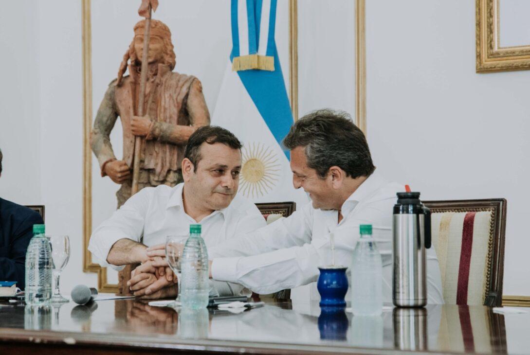 Reunión de Massa con gobernadores, en la que participa Herrera Ahuad, con vistas al balotaje