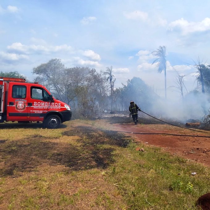Misiones: El riesgo de incendios es “extremo”