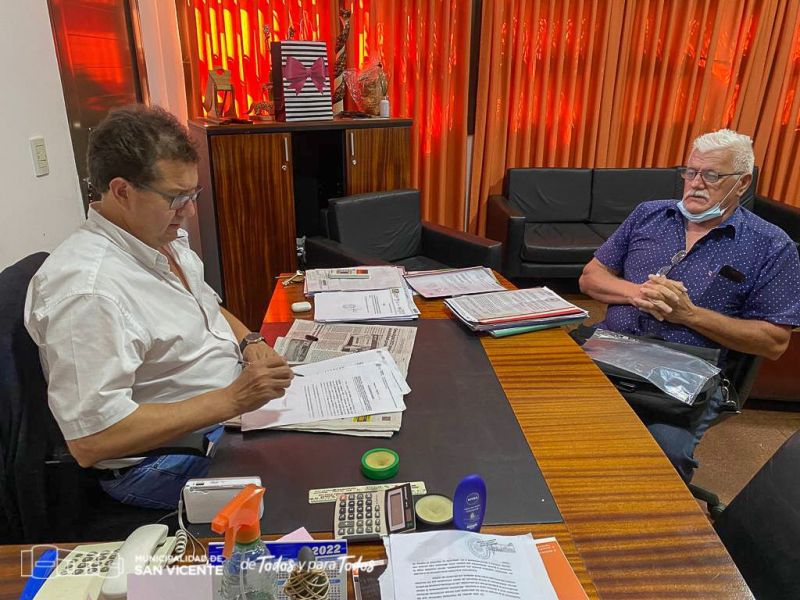 Comunales sanvicentinas. Convenio entre el IProDHa y el municipio para más obras de cordón cuneta y empedrado
