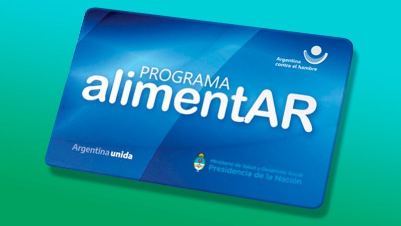 El Gobierno nacional dispuso un aumento del 50% en la Tarjeta Alimentar