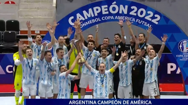 COPA AMÉRICA - Futsal: Argentina Campeón