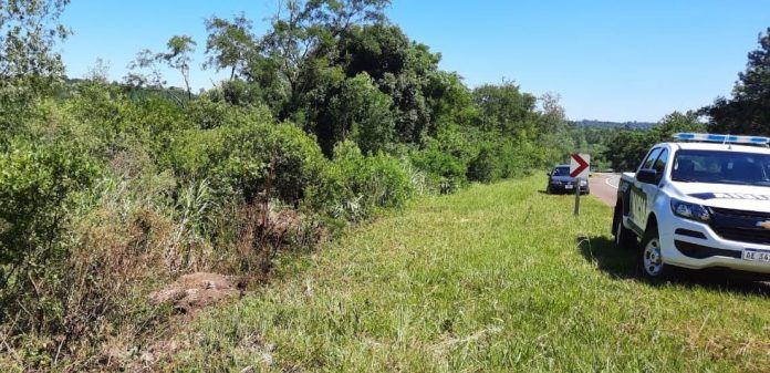 MISIONES – Cerro Azul: Un hombre perdió la vida al despistar con su vehículo en RN14