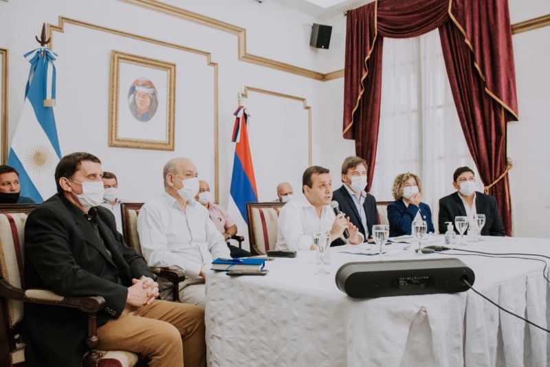 Herrera Ahuad presentó el Programa de Asistencia Financiera a productores