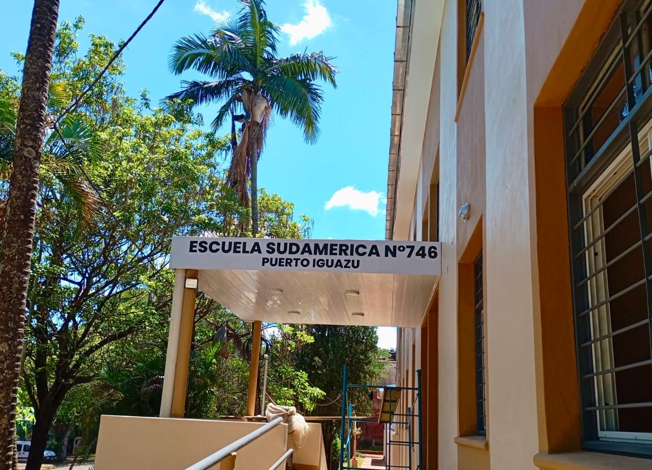 Misiones: Concluyeron el nuevo edificio para la Escuela Nº 746 en Puerto Iguazú