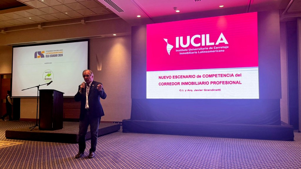 IUCILA participó del IX Congreso Inmobiliario Latinoamericano Ecuador 2024