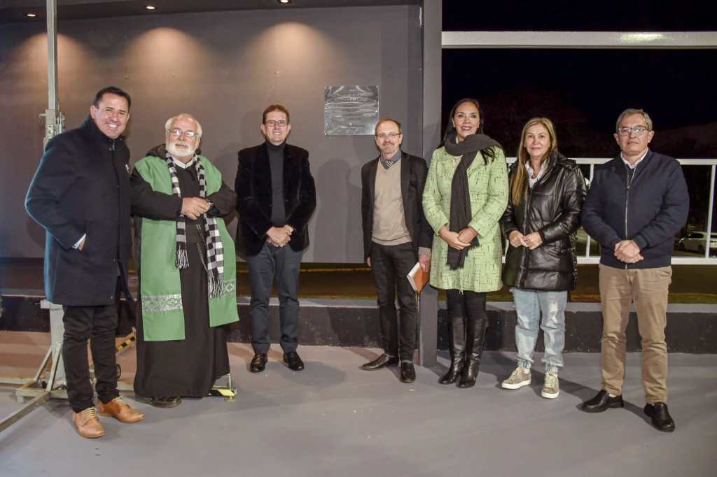 San Vicente: Se inauguró la renovada Plazoleta de La Biblia