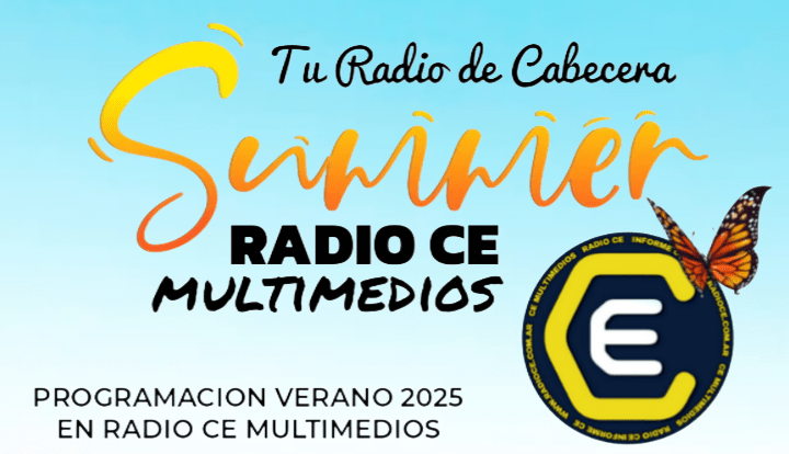 Ce Multimedios comparte la programación "VERANO 2025" de Radio Ce