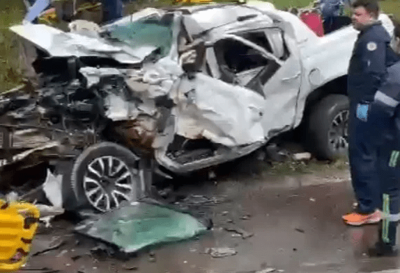 BRASIL – Trágico accidente vial cobró la vida de un hombre y una niña oriundos de Misiones