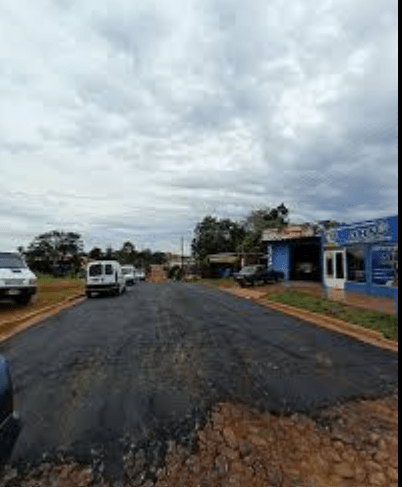Misiones: Vialidad provincial pavimenta calles de 8 municipios en forma simultánea