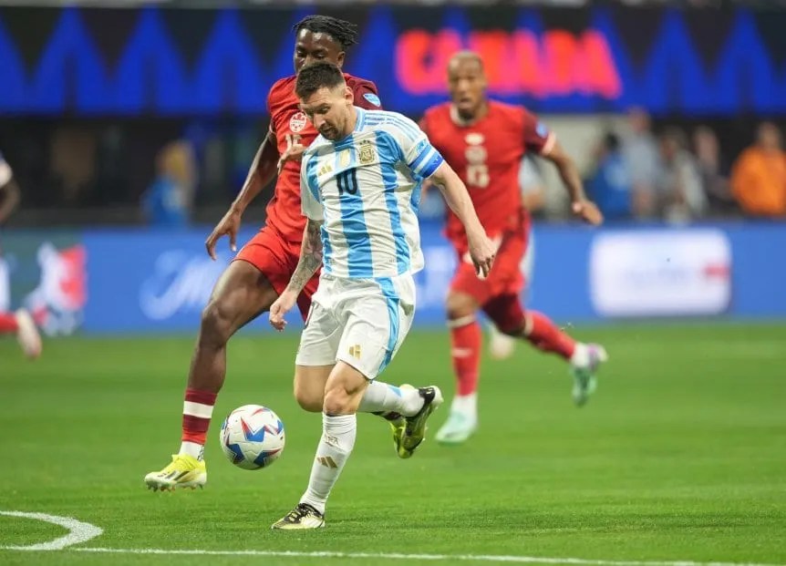 FÚTBOL – Copa América 2024 – Argentina le ganó a Canadá y es el primer finalista