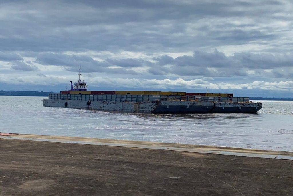 Misiones: El Puerto de Posadas exportó al mundo, una carga récord de madera