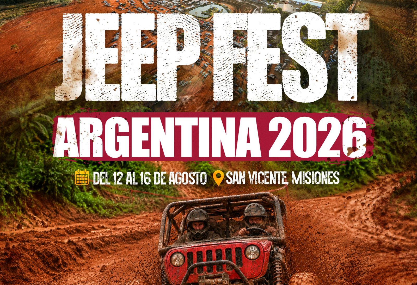 Misiones: En San Vicente se vive la 19° Edición del «Jeep Fest» – Cronograma – detalles