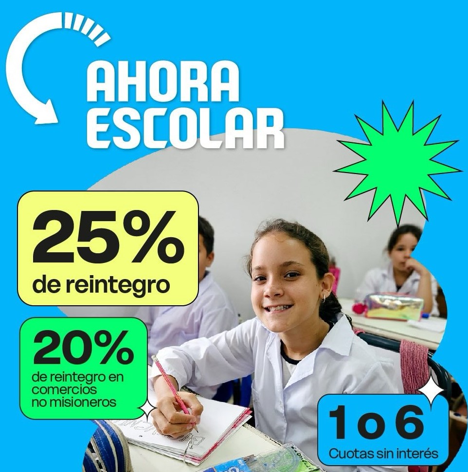 Misiones: Passalacqua lanzó los programas “Ahora Escolar y “Ahora Textos” 2026