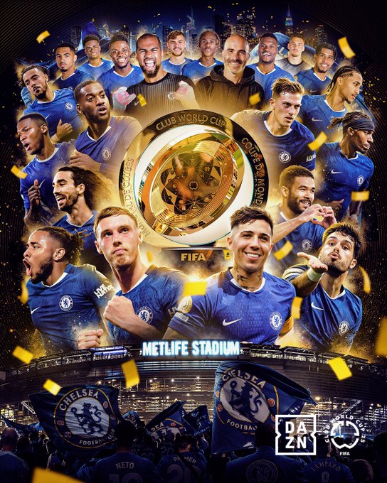 FÚTBOL - Mundial de Clubes: Chelsea le ganó al PSG y es el Campeón