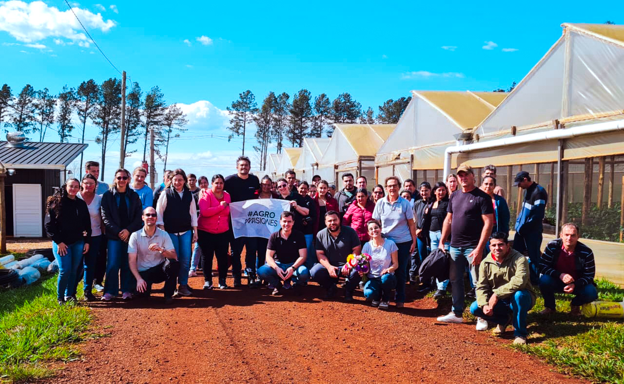 Florece la diversificación productiva en Misiones: 20 familias tabacaleras incorporan la floricultura en siete municipios