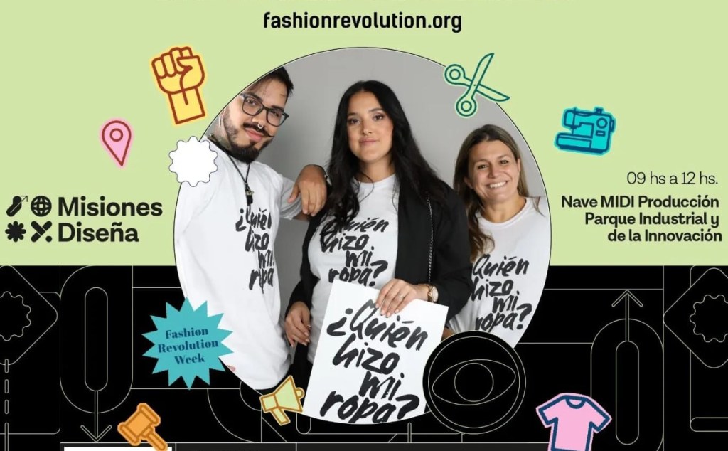 Misiones: MIDI presenta una nueva edición de «Fashion Revolution Day»