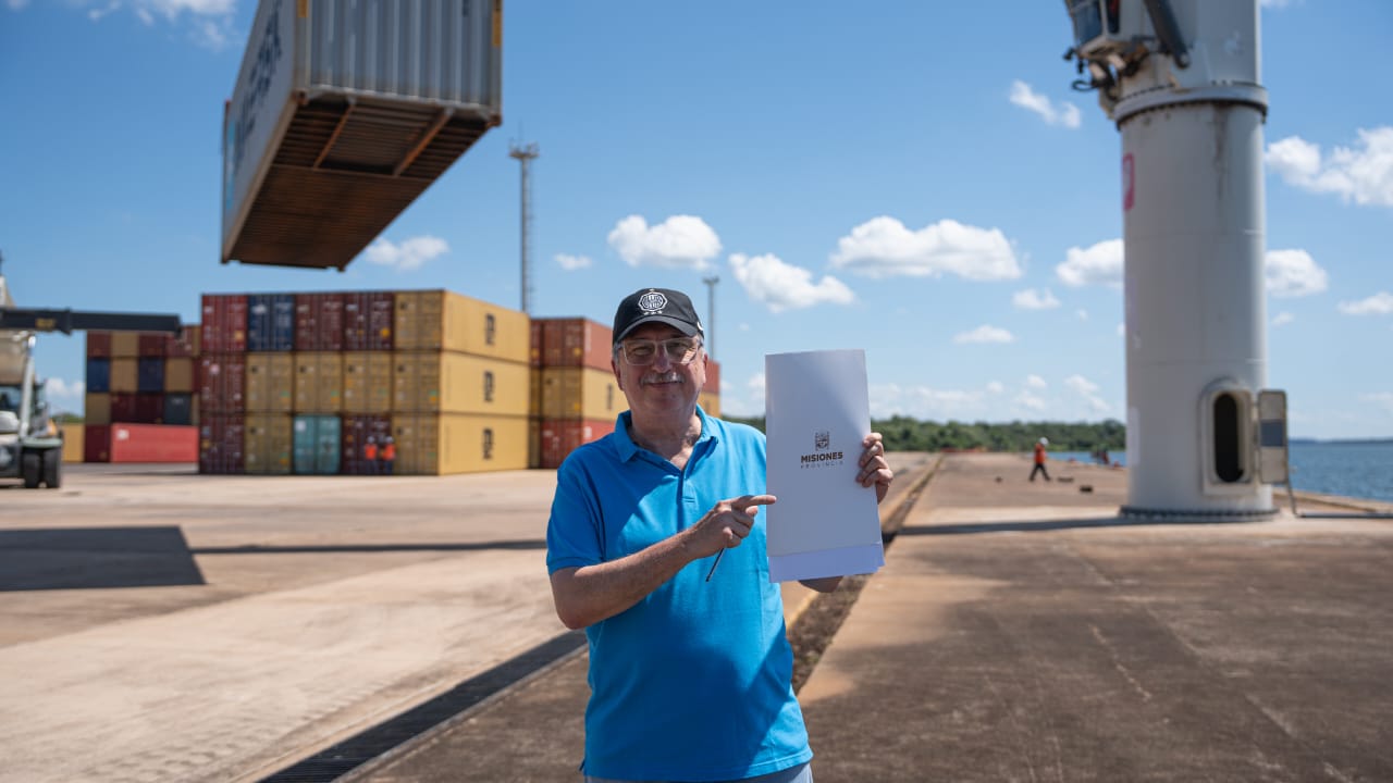 Misiones: Passalacqua dispuso el llamado a Licitación para la concesión del Puerto de Posadas