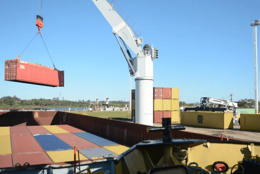 Misiones. El puerto de Posadas y una exportación récord de productos regionales a Europa, Asia y EE.UU