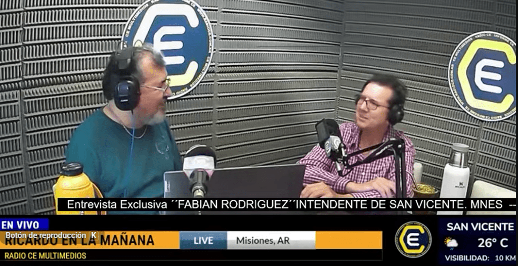 San Vicente: “Somos eslabones de una cadena que funciona en bien de la comunidad” dijo el intendente Fabián Rodríguez