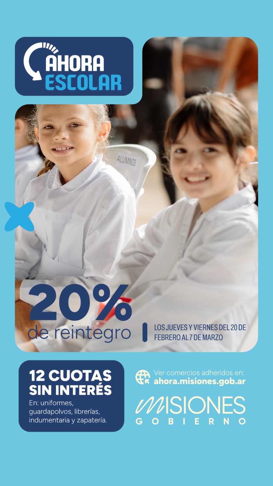 Misiones: El gobierno provincial confirmó la vigencia de los Programas “Ahora Texto” y “Ahora Escolar”
