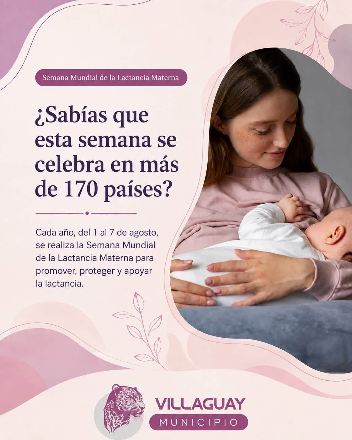 Semana Mundial de la Lactancia Materna | 1 al 7 de agosto