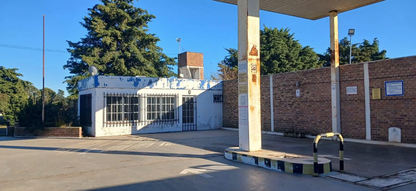 PONEN EN ALQUILER EL PREDIO DONDE FUNCIONÓ LA ESTACIÓN DE GNC