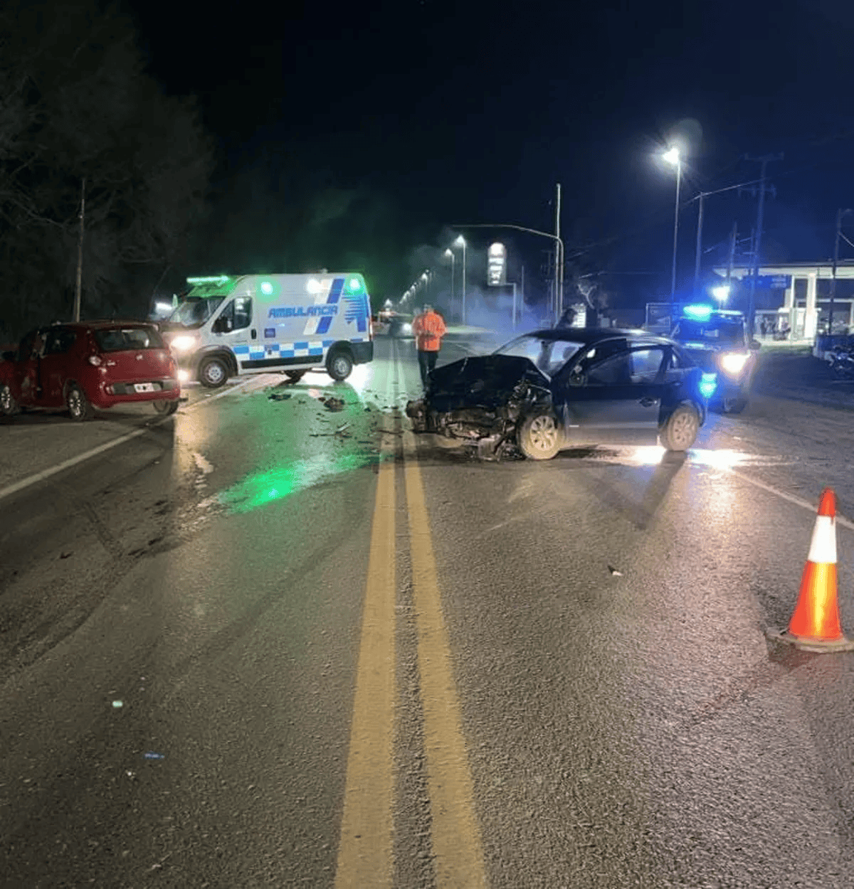 Rio Cuarto: Dos autos chocaron en Banda Norte