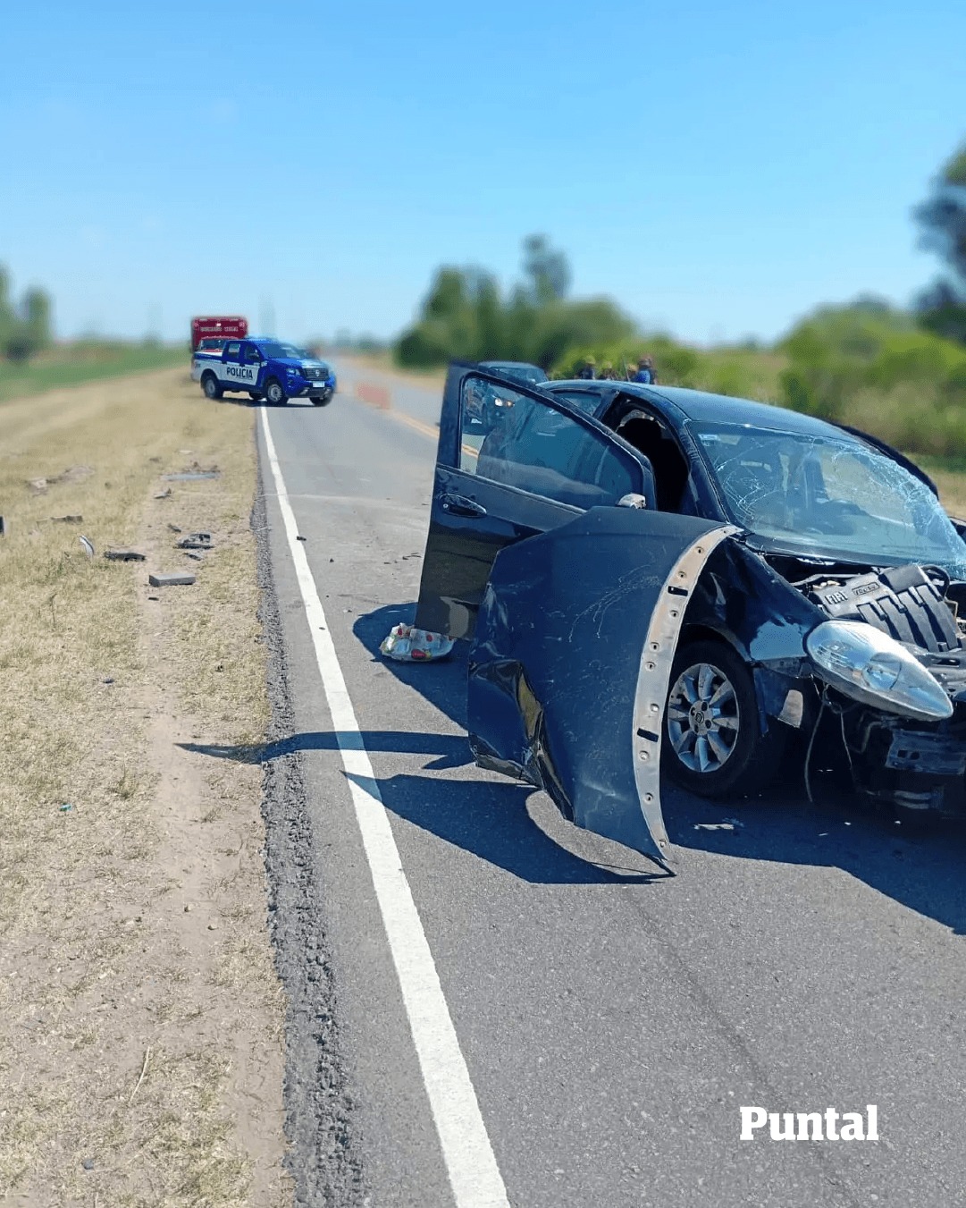 Una mujer falleció en un accidente en la localidad de Dalmacio Vélez