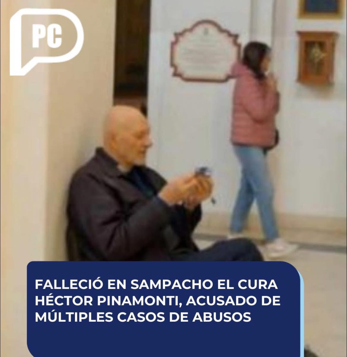 FALLECIÓ EN SAMPACHO UN CURA ACUSADO DE MÚLTIPLES ABUSOS