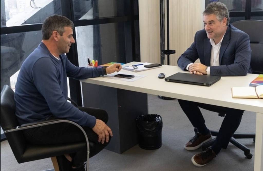 Ariel Vidoret mantuvo una reunión con el secretario de gobierno, Sr Augusto Pastore