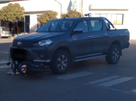 Huinca Renancó: Accidente de transitó