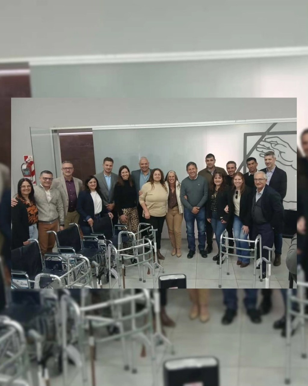 ELEMENTOS ORTOPEDICOS PARA CENTROS DE JUBILADOS DE LA ZONA