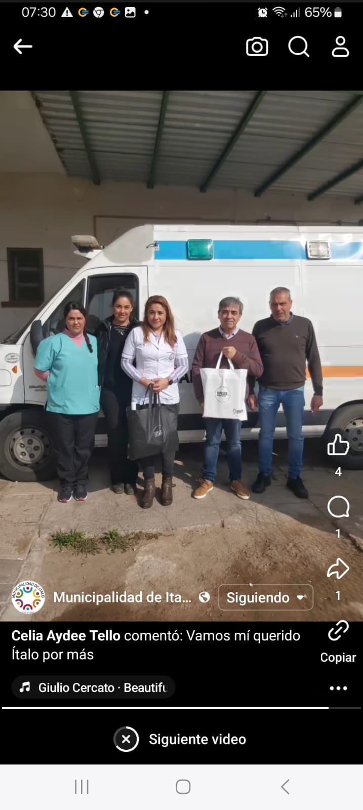 El presidente del IIPLAS visito el centro médico