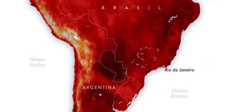 Argentina ante la peor anomalía climática de Sudamérica: Córdoba lidera