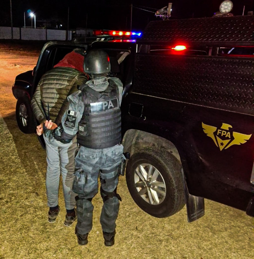 FPA DETUVO A UN DELIVERY DE COCAÍNA EN LABOULAYE