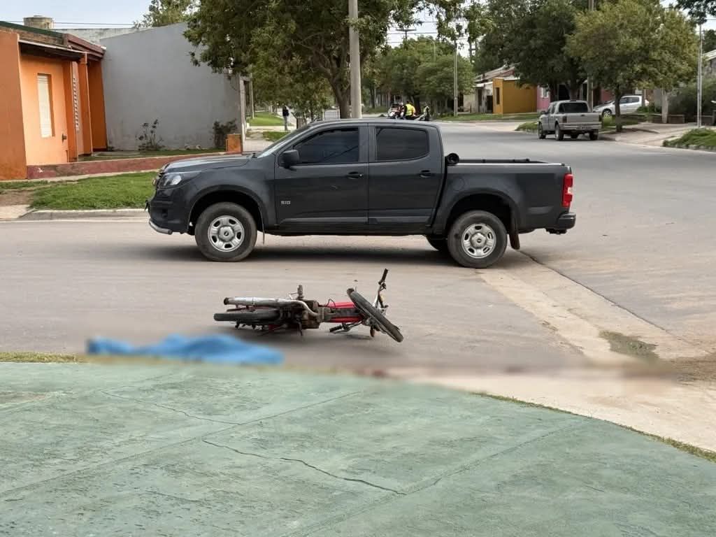 ACCIDENTE TRÁGICO EN REALICO: UN MOTOCICLISTA PERDIÓ LA VIDA TRAS COLISIÓN