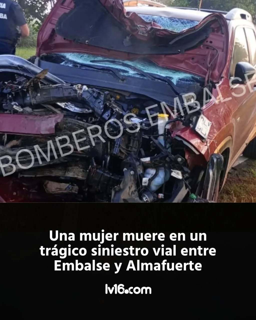 Un siniestro vial trágico se produjo entre Almafuerte y #Embalse