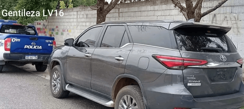 Tras el robo y recupero de la camioneta los damnificados expresaron su preocupación por la inseguridad en Río IV